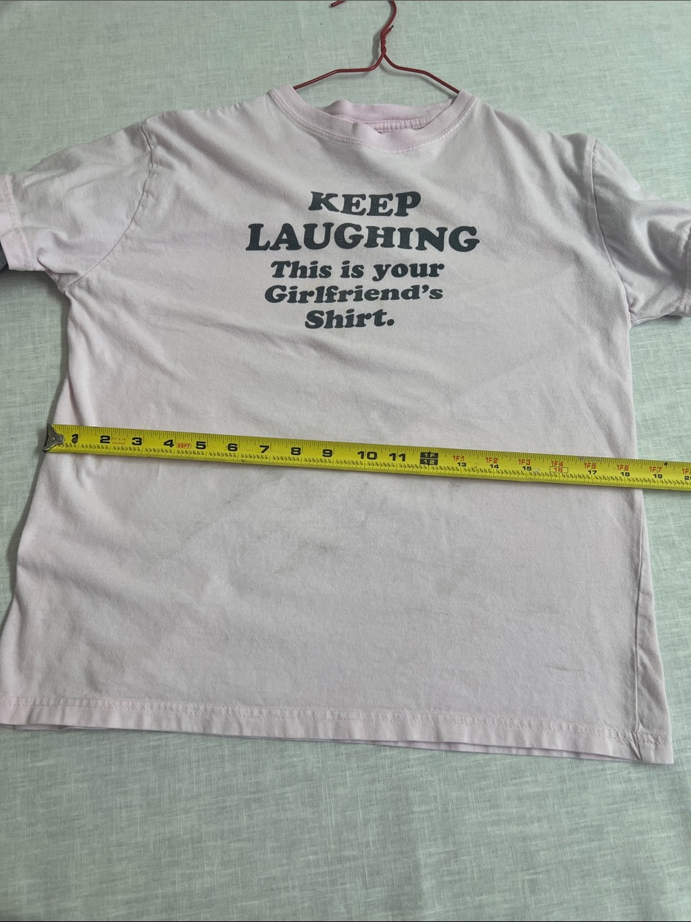 🌞 GI Apparel Vintage Unique Pink/Gray Layered-Look 2 in 1 shirt men size M - Picture 10 of 16
